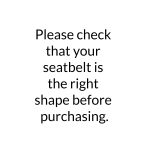 2Pcs Original,Belt Buttons Buckles Width Buckle Up to Safely（grey） - Image 4