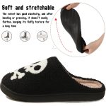 BERANMEY Halloween Slippers for Women Perfect Soft Plush Comfy Warm Slip-On Cute Womens Slippers Indoor Fluffy House Slippers for Women and Men Non-slip Fuzzy Flat Slides - Image 28