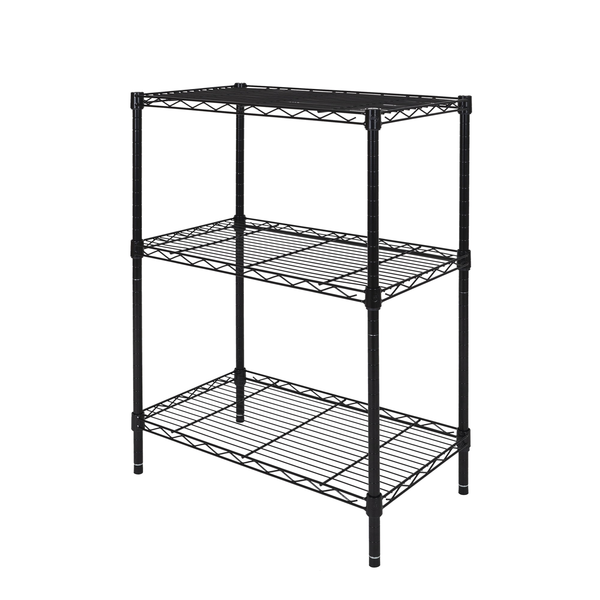 Hyper-Tough-3-Tier-Multipurpose-Wire-Shelving-Rack-Black-Color-750lbs-Load-Capacity-for-Adult_975f4637-00c1-4e17-a7d3-db2830bd1784.0a05f474c53bf604a2d6f6e272b456b7 Hyper Tough Multipurpose 3-Tier Wire Shelving Rack, Black, 750 lbs Capacity - Image 1